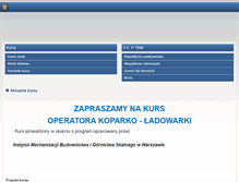 Tablet Screenshot of p-tkm.pl